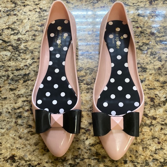 kate spade Shoes - Kate Spade Jelly/ Rubber Flats Shoes Size 9